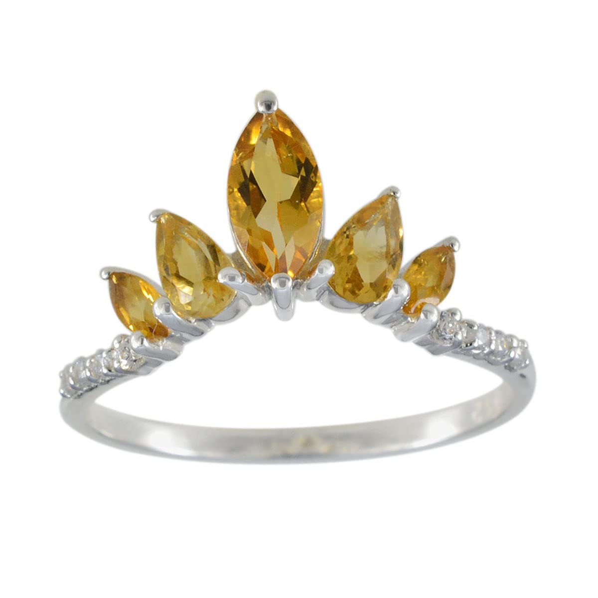 Bagues citrine en argent de prestige pour un style unique