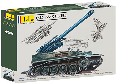Heller AMX 13/155 Self Propelled Gun Vehicle