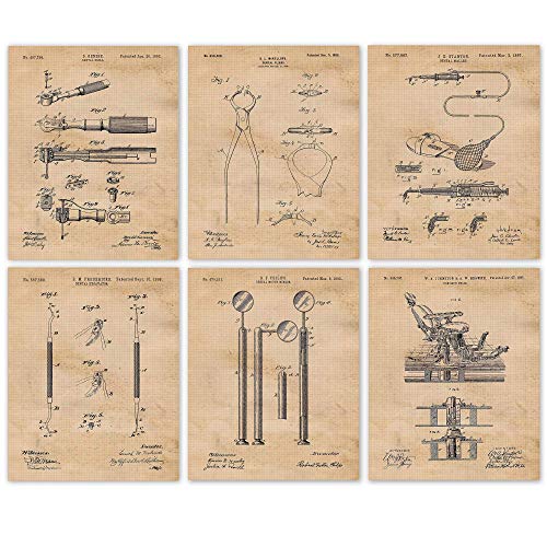 Vintage Dentist Wall Art