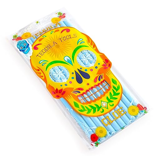 Image of Tabweld Black Plague Tequila Ice PDR Glue Stick Pack - Paintless Dent Repair Glue Pack (Ice Blue)