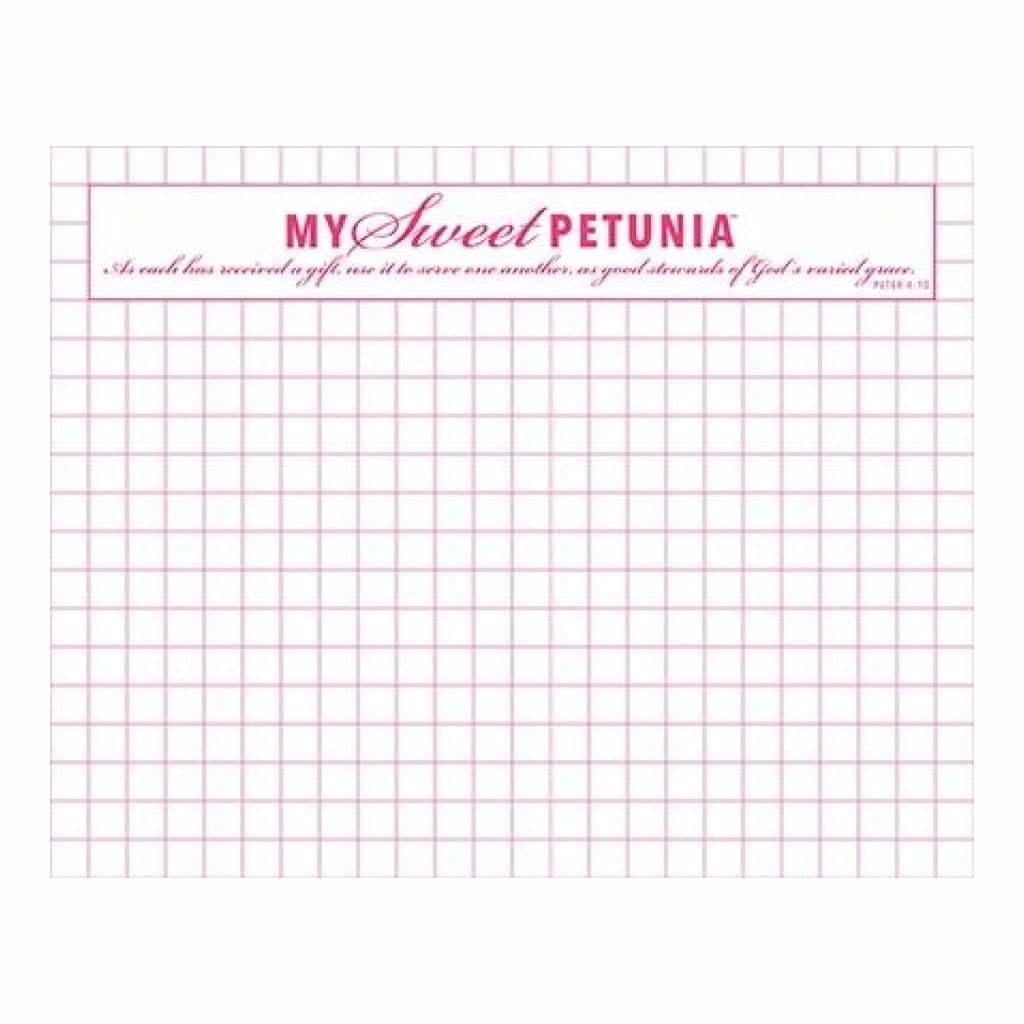My Sweet Petunia Schaumstoffmatte Misti 16,5 x 21.59 cm