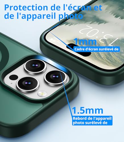 Coque protectrice iPhone 15 Pro Max Vansdon finition mate premium - 6