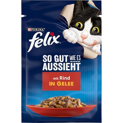 FELIX So gut wie es aussieht in Gelee, mit Rind, 26 x 85g – Ansicht 1