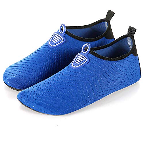 Unitysow Zapatillas de Agua Hombres Verano Secado Rápido Zapatillas de Playa Ligeros Transpirable Aqua Calzado Snorkel Bucear Surf Swim Piscina Zapatillas de Yoga Escarpines