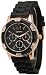 Bessky® Women's Chronograph Silicone with Crystal Rhinestones Watch