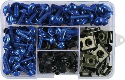 Kit de vis de carénage Moto M5 M6 pour Kawasaki VERSYS 650 ZG1000 ZRX 1100 ZX11