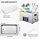 VEVOR Ultraschallreiniger Dual Frequency 30L, Professioneller Ultraschallreiniger 220V mit Heizung, Ultraschallreiniger aus Edelstahl für Teile Schmuck Platine 28/40kHz