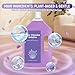 82 FL OZ/2.4 L Lavender Scented Floor Cleaning Solution Compatible with Dreame Cleaning Solution, Low Foam & No Residue, Floor Cleaner for All Robot Vacuum and Wireless Wet Dry Vacuum Cleaners