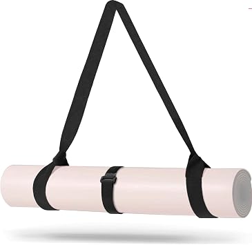 Yoga Mat Carrier Strap - Adjustable Thick and Wide Strap for Carrying Mat or Stretching