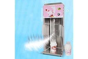Commercial Flurry Machine Maker with Stepless Speed from 0-3600 rpm