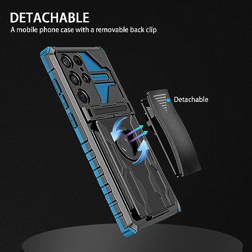 Coque Samsung S23 Ultra avec protection écran intégrale et clip ceinture robuste - 4