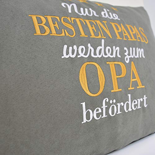 Coussin rembourrage de qualité supérieure gris 40x60cm pour lit - 3