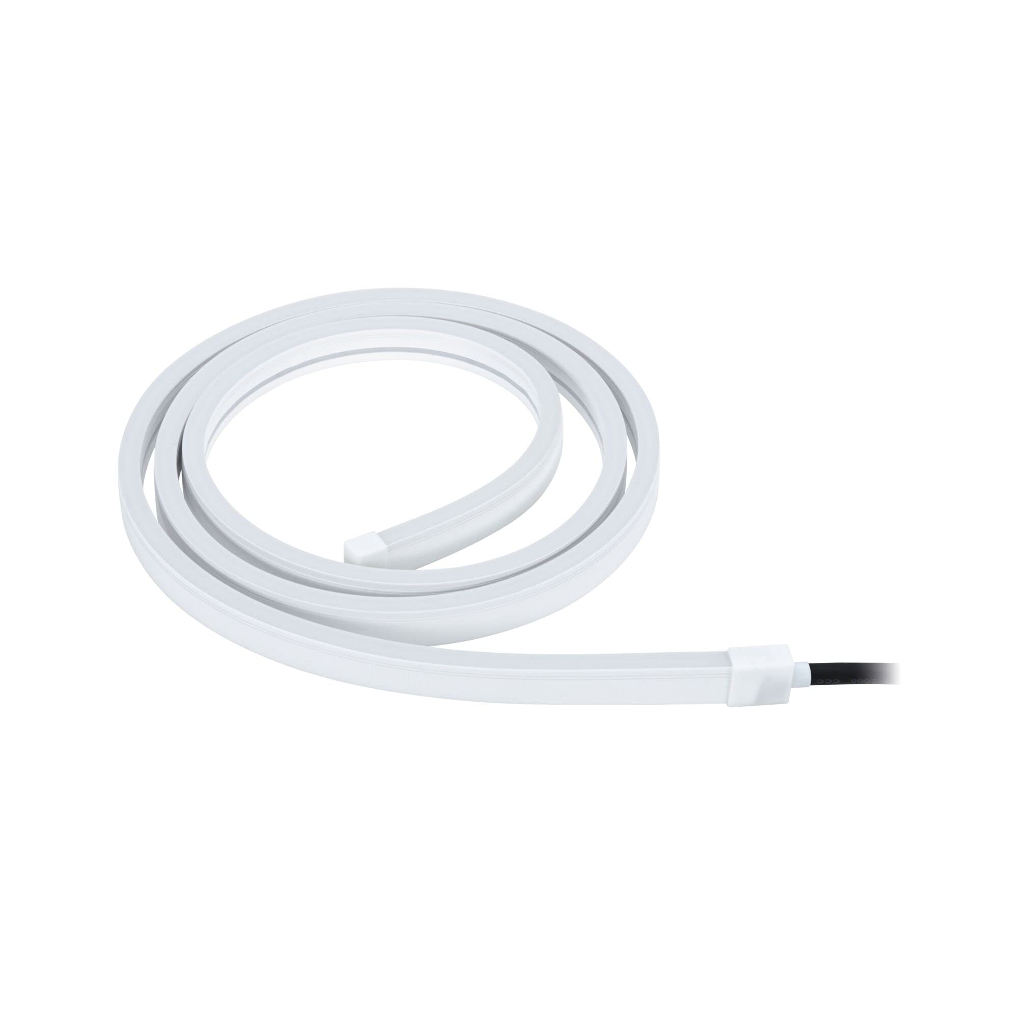 Paulmann 94560 Plug & Shine oprawa zewnętrzna LED Strip Smart Home Zigbee Smooth IP67 2m w zest. 1x11W ściem. sterow. barwą RGBW Biały tw. szt. 3000K