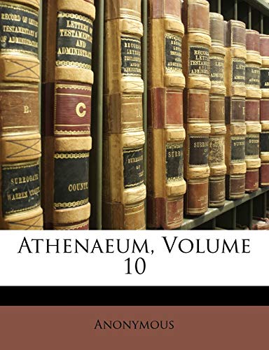 Athenaeum; Volume 10 (Czech Edition)