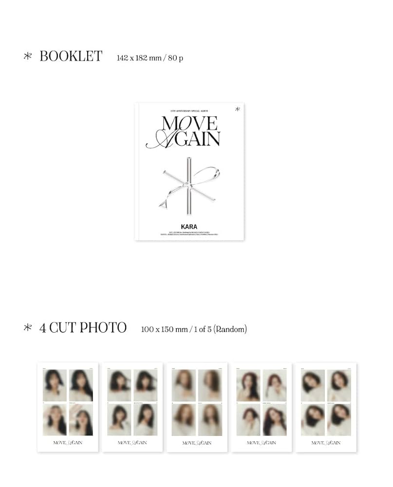 KARA MOVE AGAIN 直筆サイン入りアルバム KARA MOVE AGAIN 直筆サイン入りアルバム MOVE AGAIN – KARA