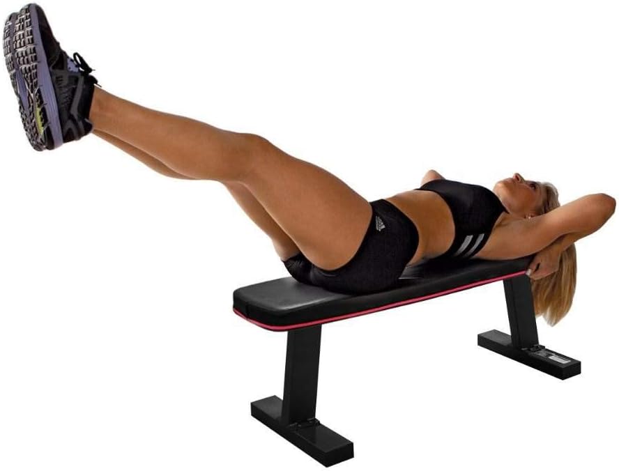 Marcy Home Gym Exercise Fitness Training Workout Flat Board Weight Lifting Bench : Sports & Outdoors