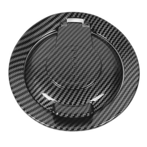 Bouchon de réservoir de carburant en ABS noir pour protection et look élégant de voiture
