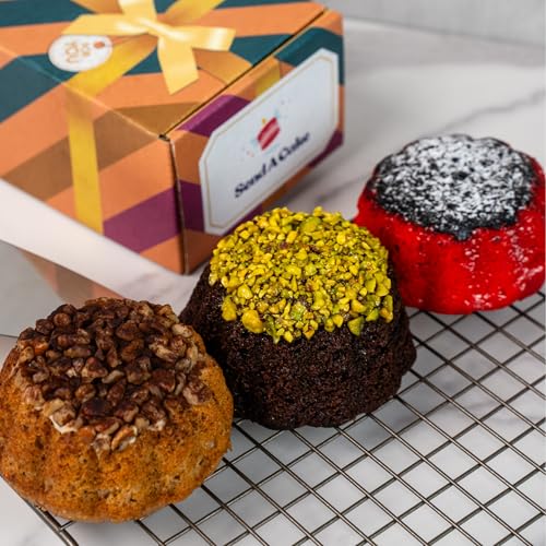 Lava Trio Pack with 3 Decadent Lava Cakes by Send