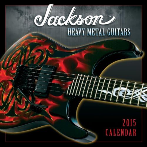 Jackson Heavy Metal Guitars 2015 Wall Calendar Calendar – Wall Calendar, August 1, 2014