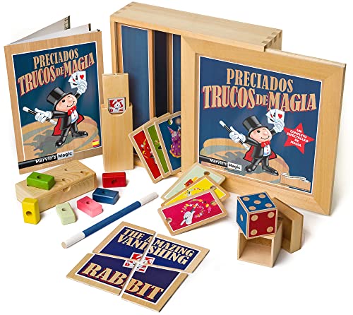 Marvin's Magic - Sombrero de Copa y Conejo - Trucos Asombrosos para Niños - Juego de Magia para Principiantes - Regalo Ideal Cumpleaños - Juguetes Educativos Divertidos