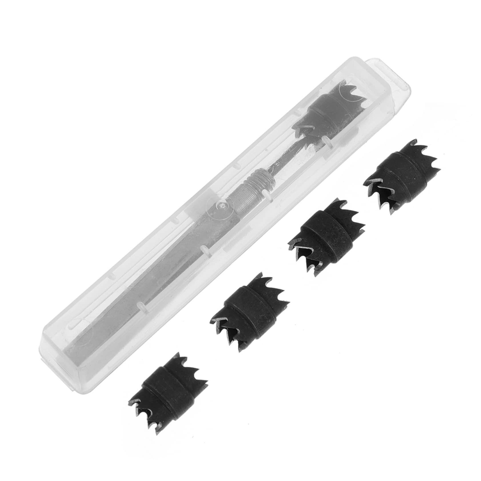 balacoo Spot Welder Drill Accessories 5pcs/set Stainless Steel Brad Point Drill Bits