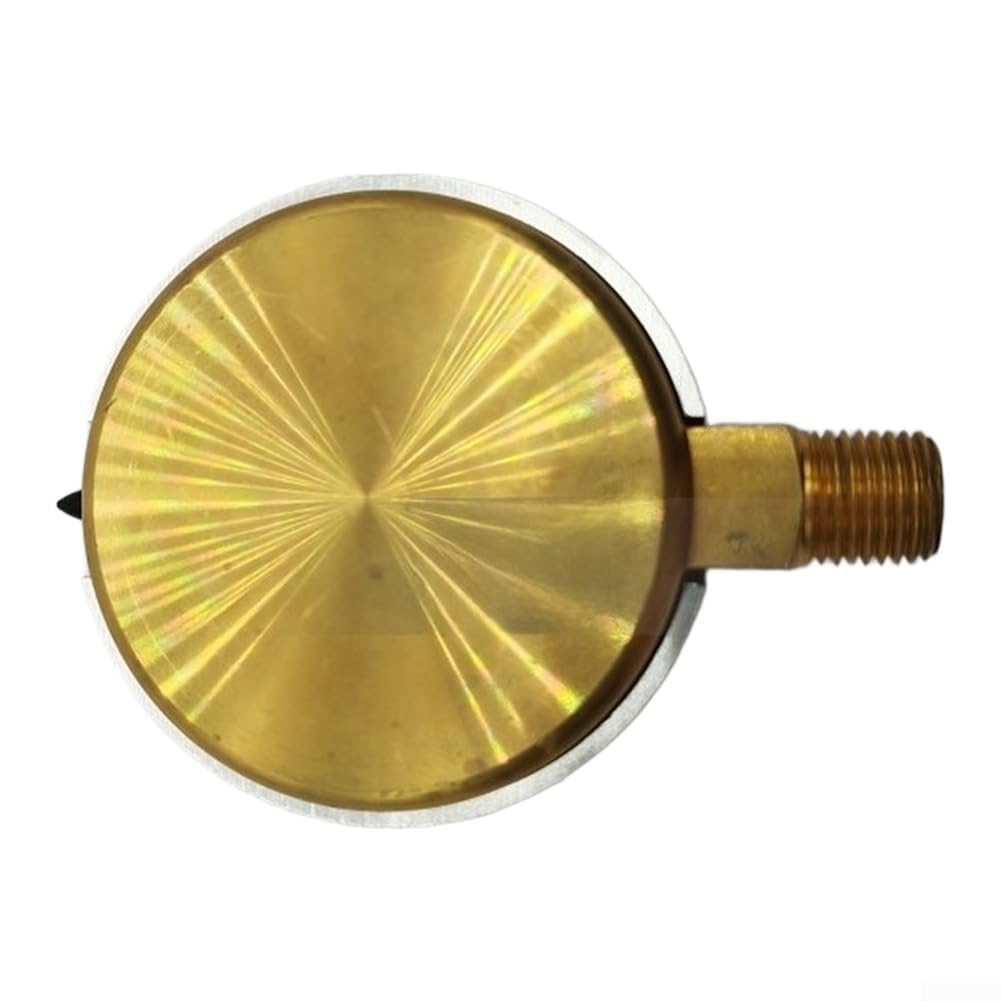 Medidor de presión de agua resistente a los golpes 0-1400psi Metal
