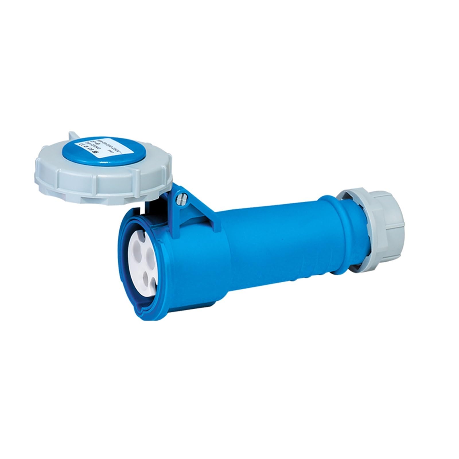 Conector de aviación y Enchufe Industrial, Resistente al Agua, inversa IP44, Acoplamiento 3 núcleos, 4 Agujeros, 5 Corazones, 16A/32A(5P16A IP44 Concealed GP815)