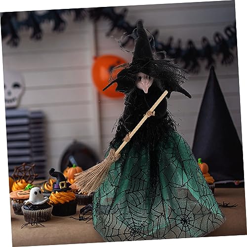 Figurine sorcière stable et légère pour embellir une table sans risquer de chute