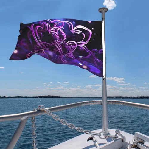 Drapeau de maison double face robuste 1,2x1,8m intérieur extérieur