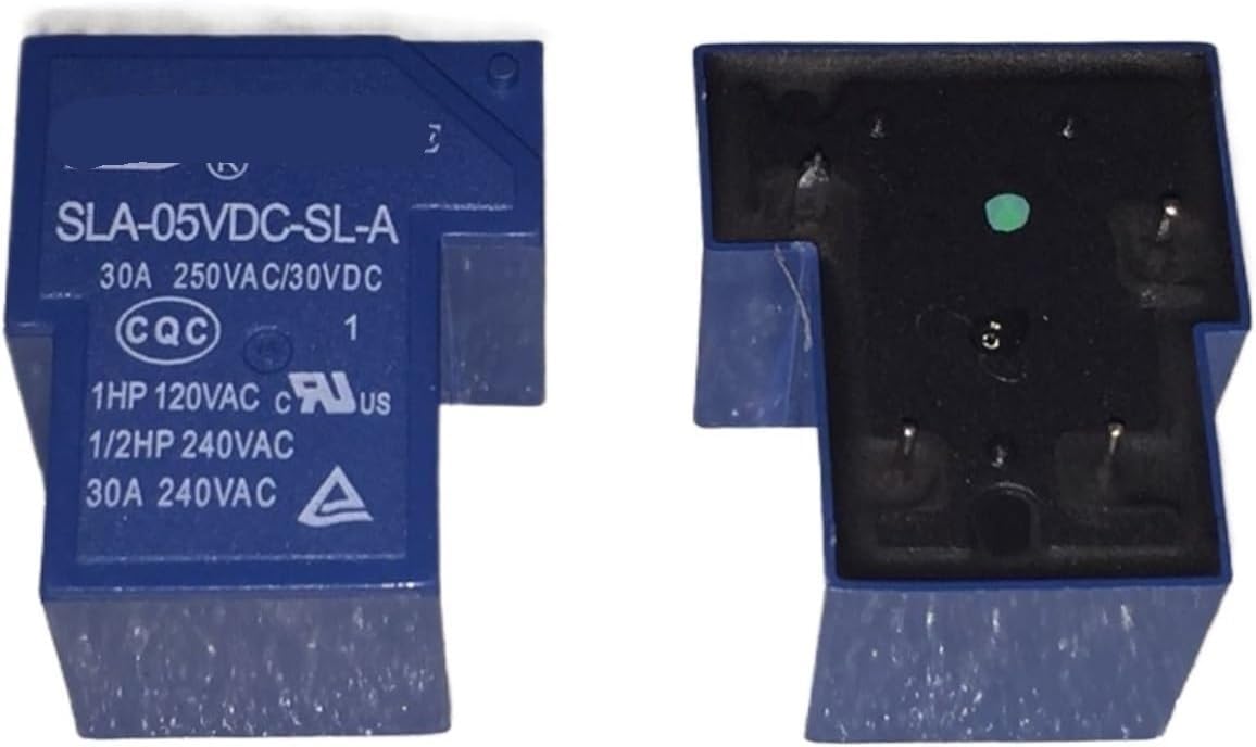 NWPNLXEA 25PCS Power relays SLA-05VDC-SL-A SLA-09VDC-SL-A SLA-12VDC-SL-A SLA-24VDC-SL-A 5V 09V 12V 24V T90 30A 4Pins Relay(05V)