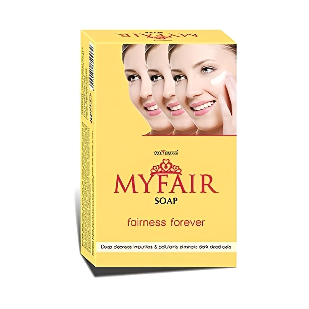 My-Fair Instant Fairness Forever Soap | 75g | Brightening & Refreshing Skin Care | Pack of 1..