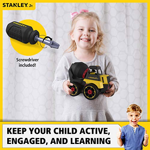 image for Stanley Jr Take Apart Cement Mixer Kit for Kids TT003-SY: Children’s