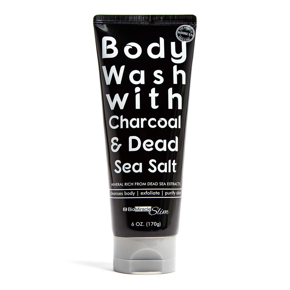 BioMiracleBody Wash with Charcoal & Dead Sea Salt
