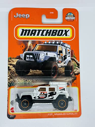 Matchbox 2022 - Jeeps Wrangler SUPERLIFT - White miniatura 1