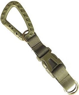 HWZ Tactical Molle Hunting Multifunctional Three-Ring Buckle Sports Bag Accessories Tactical Pockets Backpack Hook (Green)