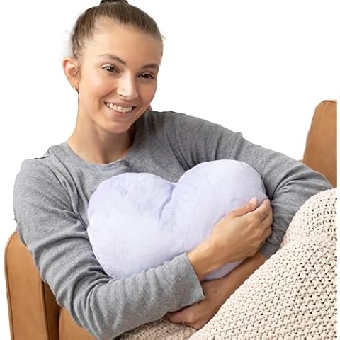 HUGIMALS Heart to Hug Lavender Pillow Cover