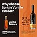 Sprig All Natural Bourbon Vanilla Extract, 50 ml