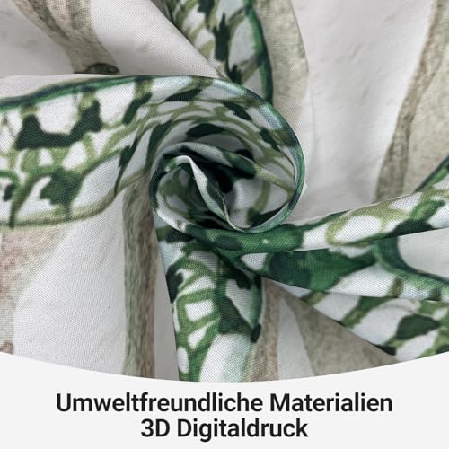 Lerores Shower Curtain 240 x 200 cm, Sea Turtle Anti-Mould Textile, Weighted Hem, Water-Repellent - Image 3