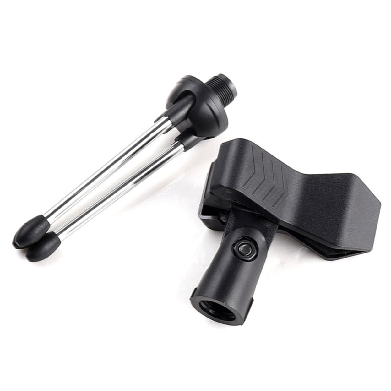 Hemobllo 2 piezas Soporte de Micrófono Ajustable Base Estable para Conferencias y Compatible con Micrófonos de PC Protección y Flexibilidad el Ángulo de