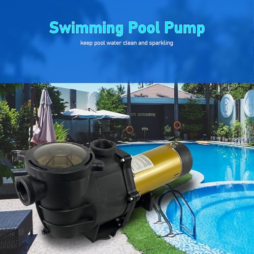 Zipool 2.5HP Two Speed In/Above Ground Pool Pump 6480GPH 2.0 inch 66FT 230V by Zipool - Used condition - Image 2