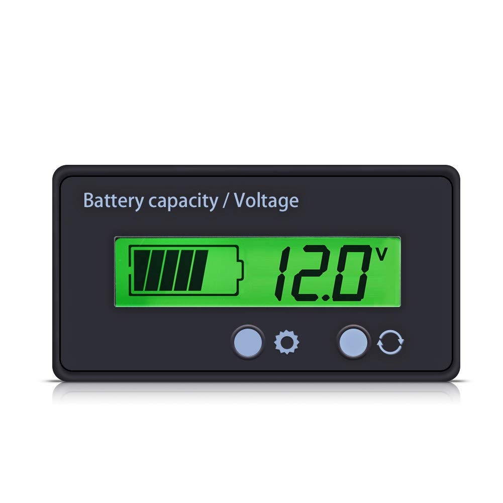 DC 6-70 V tester pojemności baterii, cyfrowy wyświetlacz LCD wskaźnik stanu baterii monitor napięcia do samochodu