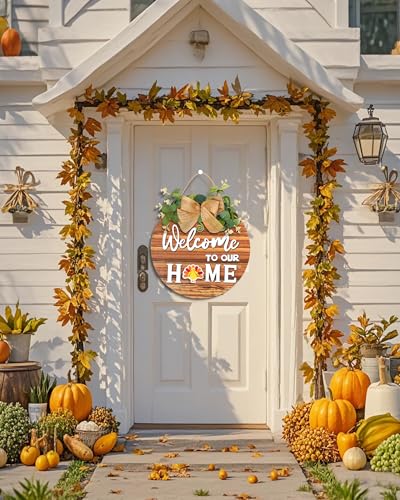 Fall-and-Winter-Interchangeable-Welcome-Hanging-Door-Signs-Personalized-Christmas-Decorated-Wooden-Door-Sign-for-Outside-Front-Door-New-Home-Porch-Decor-for-Homes-and-Houses-Entrance-Wall Fall and Winter Interchangeable Welcome Hanging Door Signs Personalized Christmas Decorated Wooden Door Sign for Outside Front Door New Home Porch Decor for Homes and Houses Entrance Wall