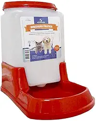 Alvorada Pet Bebedouro Pratico Auto 3,0 Lts Vermelha