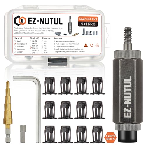 Jack nut Installation Tool Set Hand Thread Insert Jacknuts Tool Kit