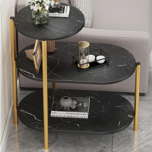 Table basse table d'appoint ovale moderne meuble de salon de chevet - 6