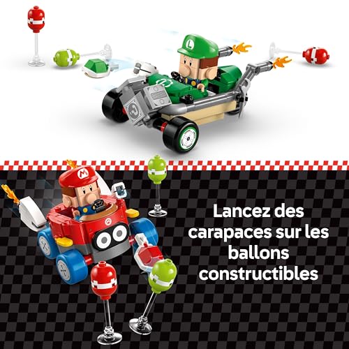 Lego Mario Kart Bébé Mario Contre Bébé Luigi 72034 Lego La Boite - vue 10