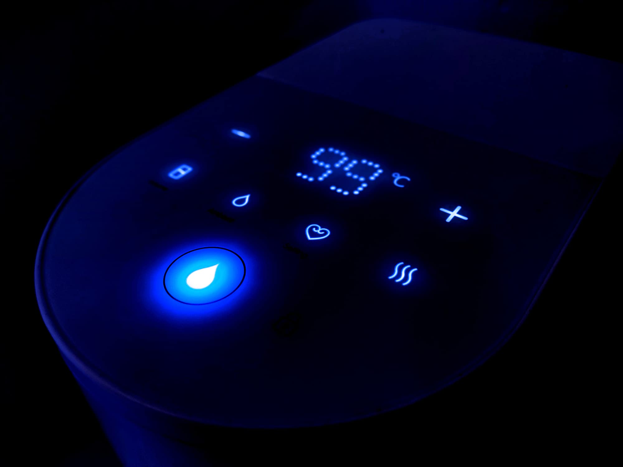 Yum Asia Oyu Dispenser digitale istantaneo di acqua calda con display touch LED "Hidden Under" bianco, capacità 4 litri, Ecoboil, tecnologia InstaHEAT, 220-240V, alimentazione EU