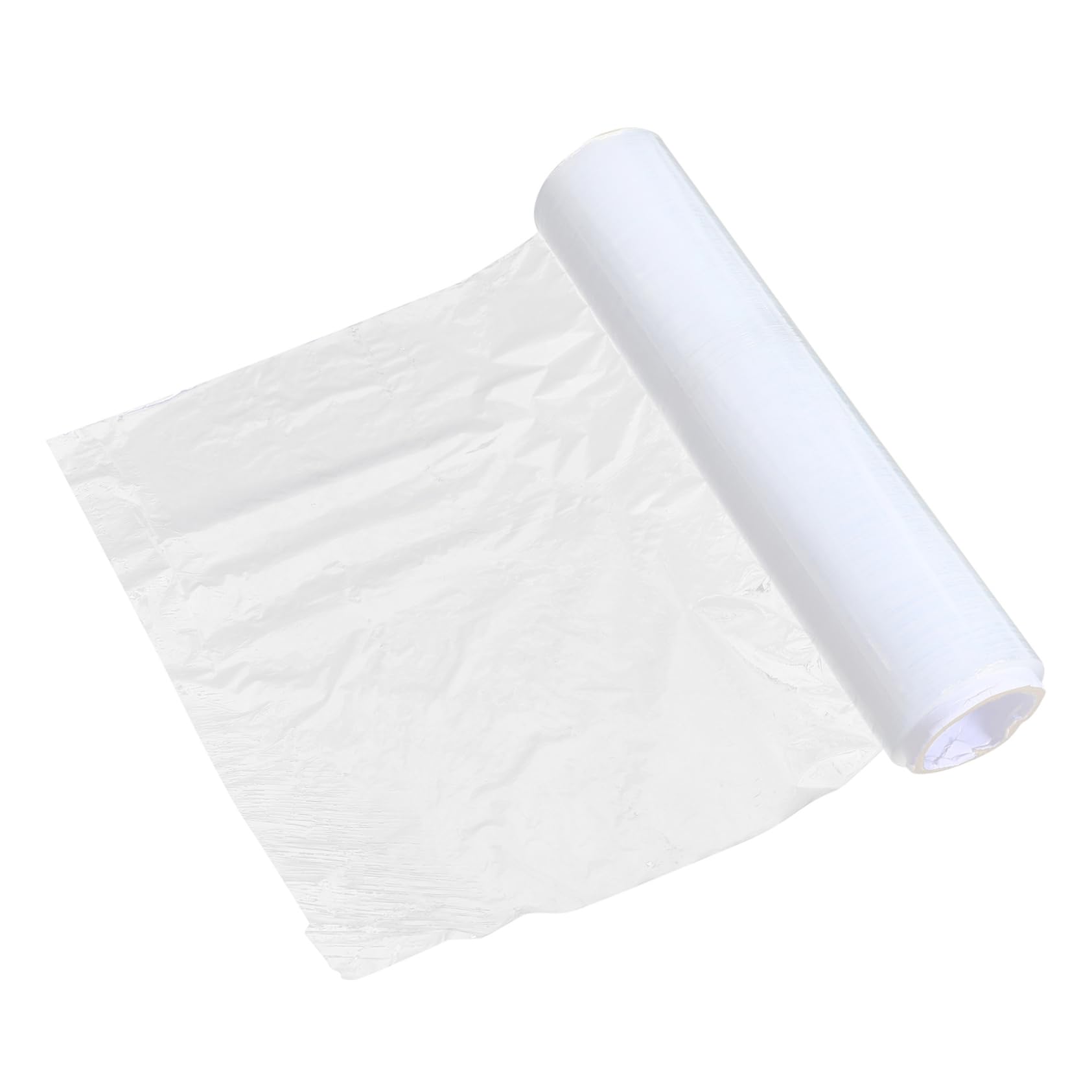Rouleau de Film Plastique Étirable Industriel Transparent 45cm Hdpe