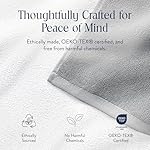 Brooklinen Super-Plush Bath Towel and Hand Towel Set - 2 Bath Towels, 2 Hand Towels - Cotton, Highly Absorbent (Smoke) - Image 4