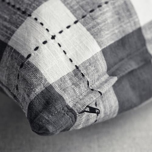 Housse de coussin Anthracite 50x50 ProTuning SVAMPFLY pour canapé et lit
